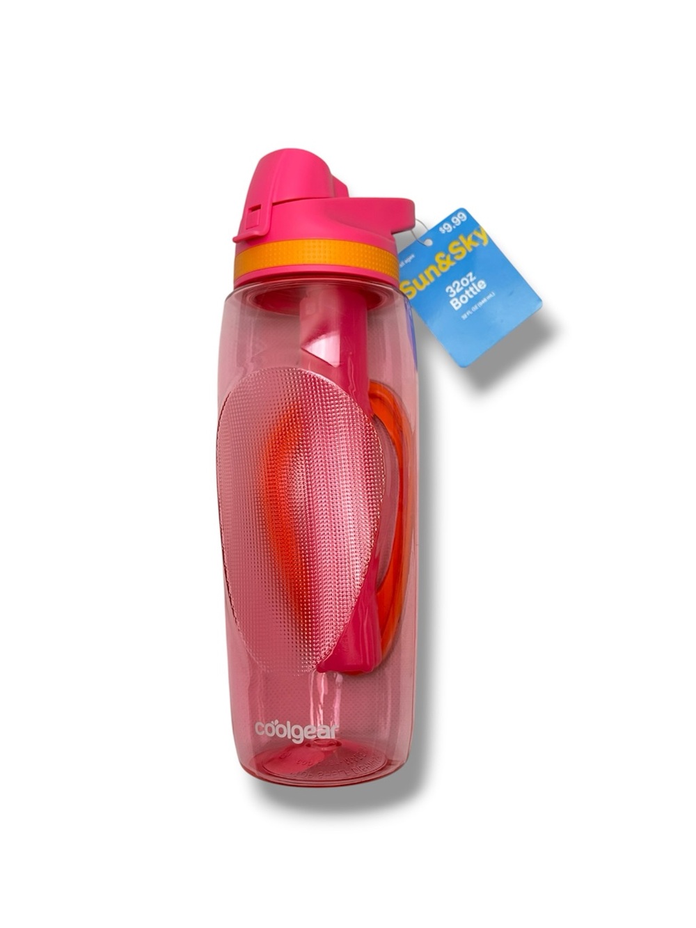NWT Sun & Sky Cool Gear Pink Water Bottle 32oz